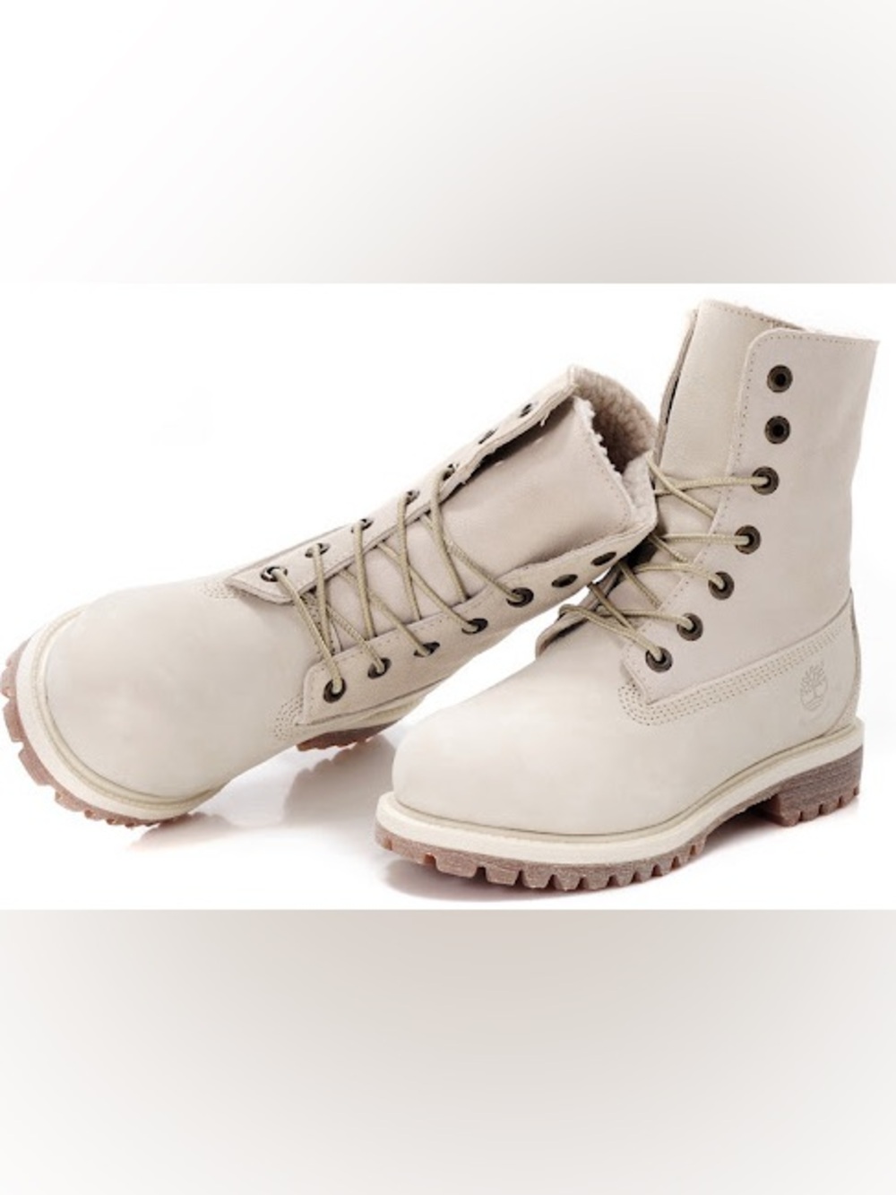 Timberland Teddy fleece boots.